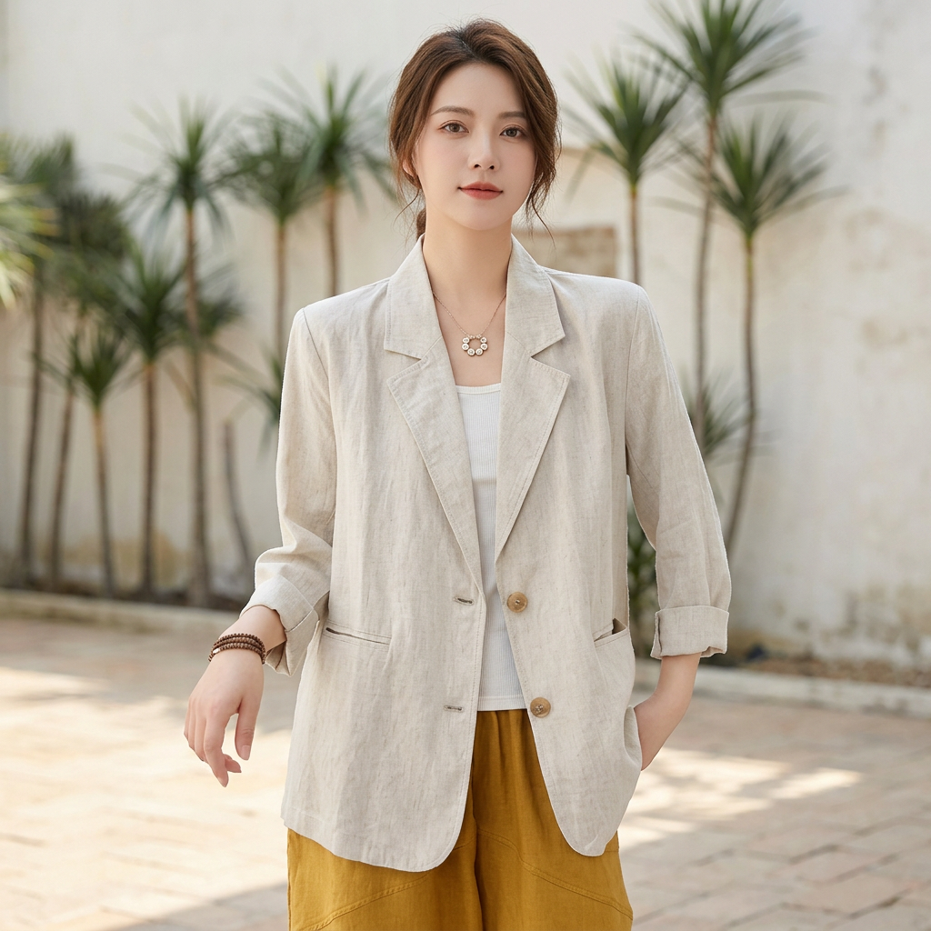 Valerie - Blazer Décontracté Léger