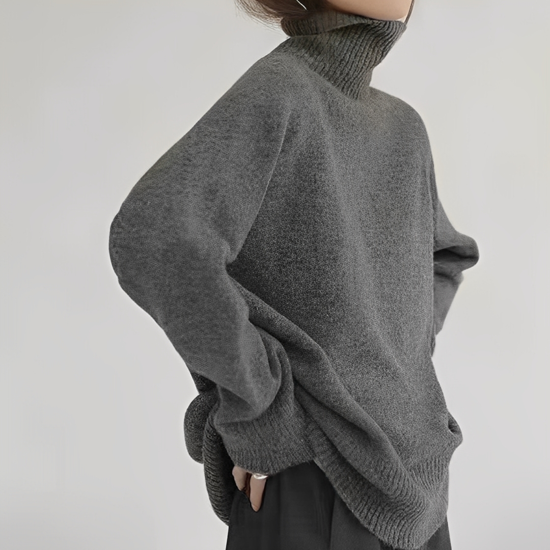 Ophélie - Elegant turtleneck sweater for women