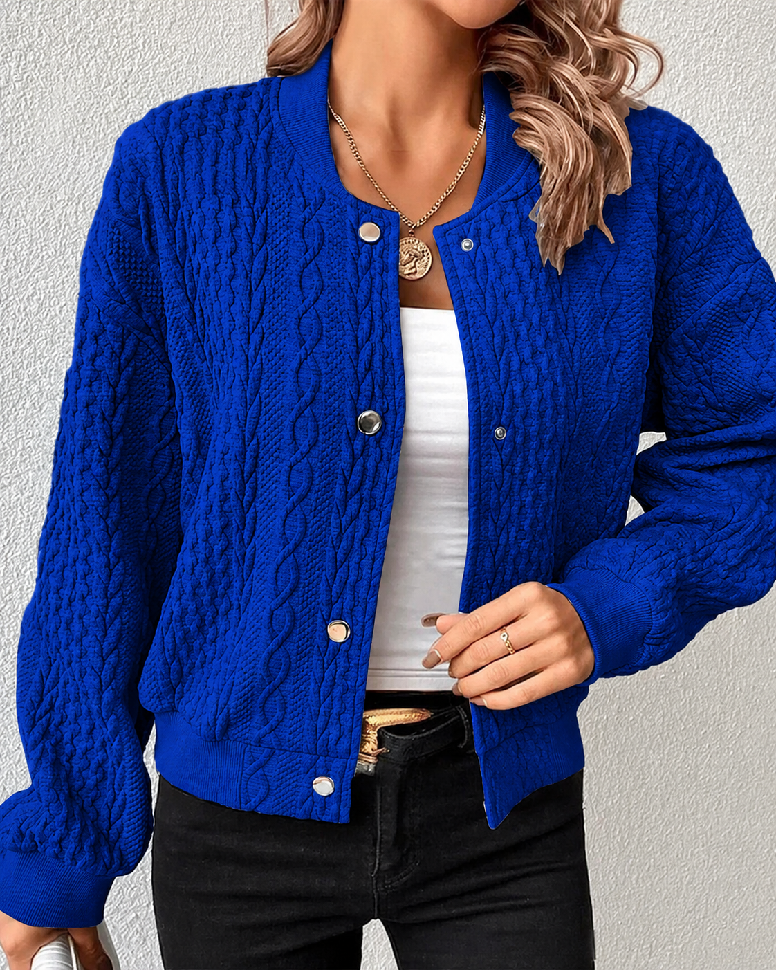 Kymbrea - Gilet Boutonné Confortable