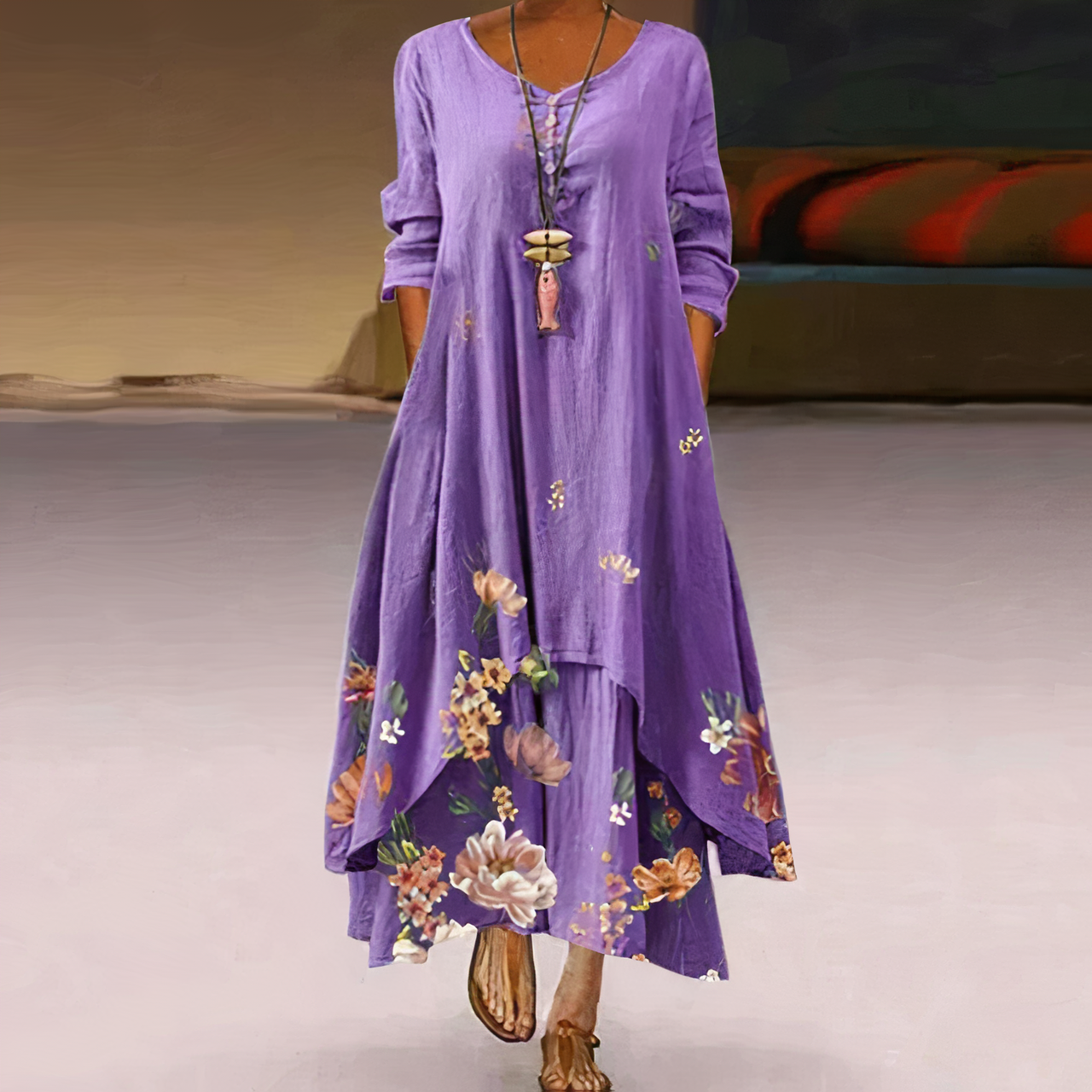 Anouke – Robe légère fluide pour femme