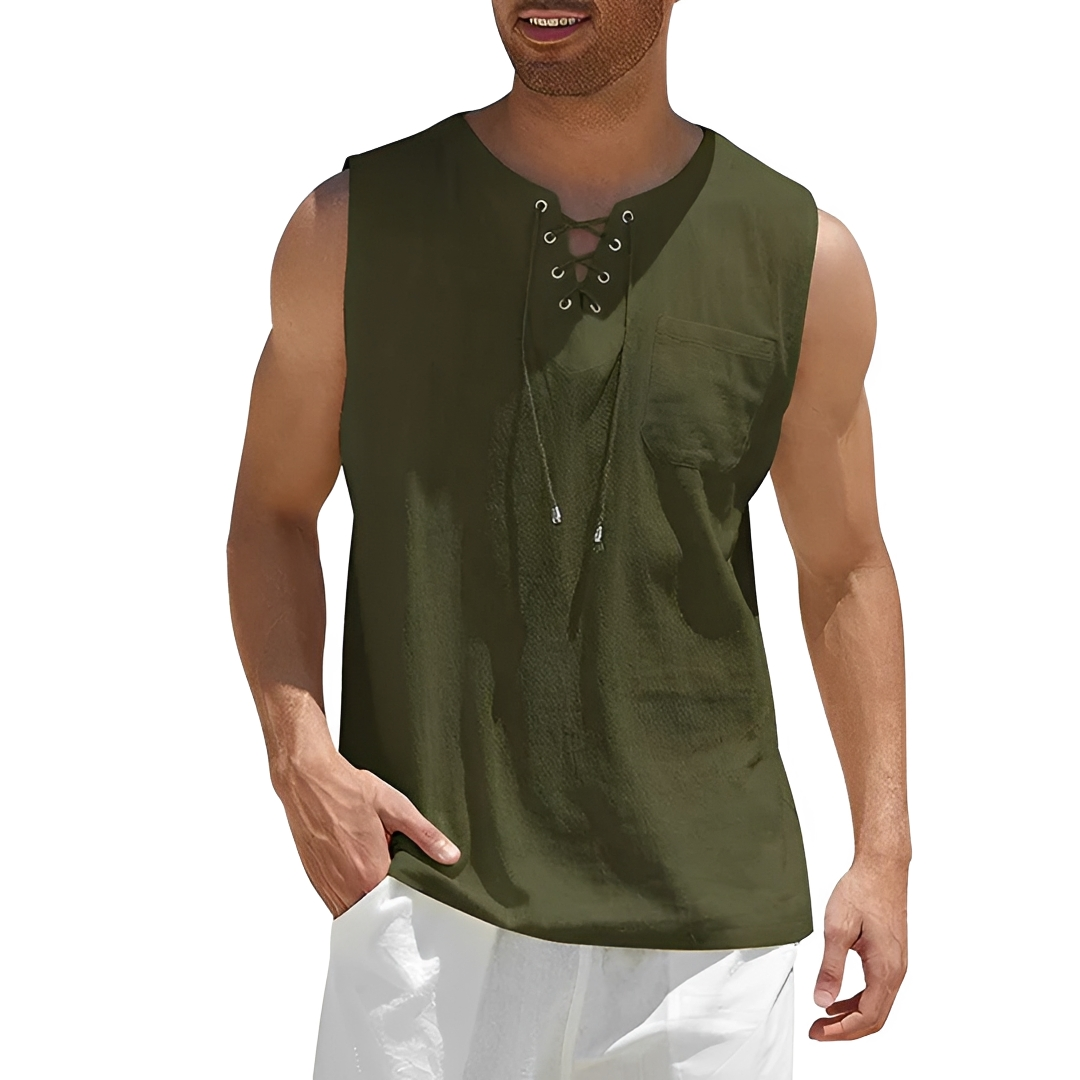 Junziem - Chemise estivale légère et à la mode pour homme