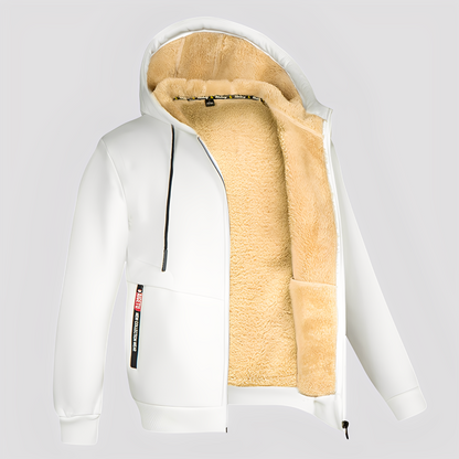 Waldo - Simple, avec sweat à capuche en polaire pour hommes