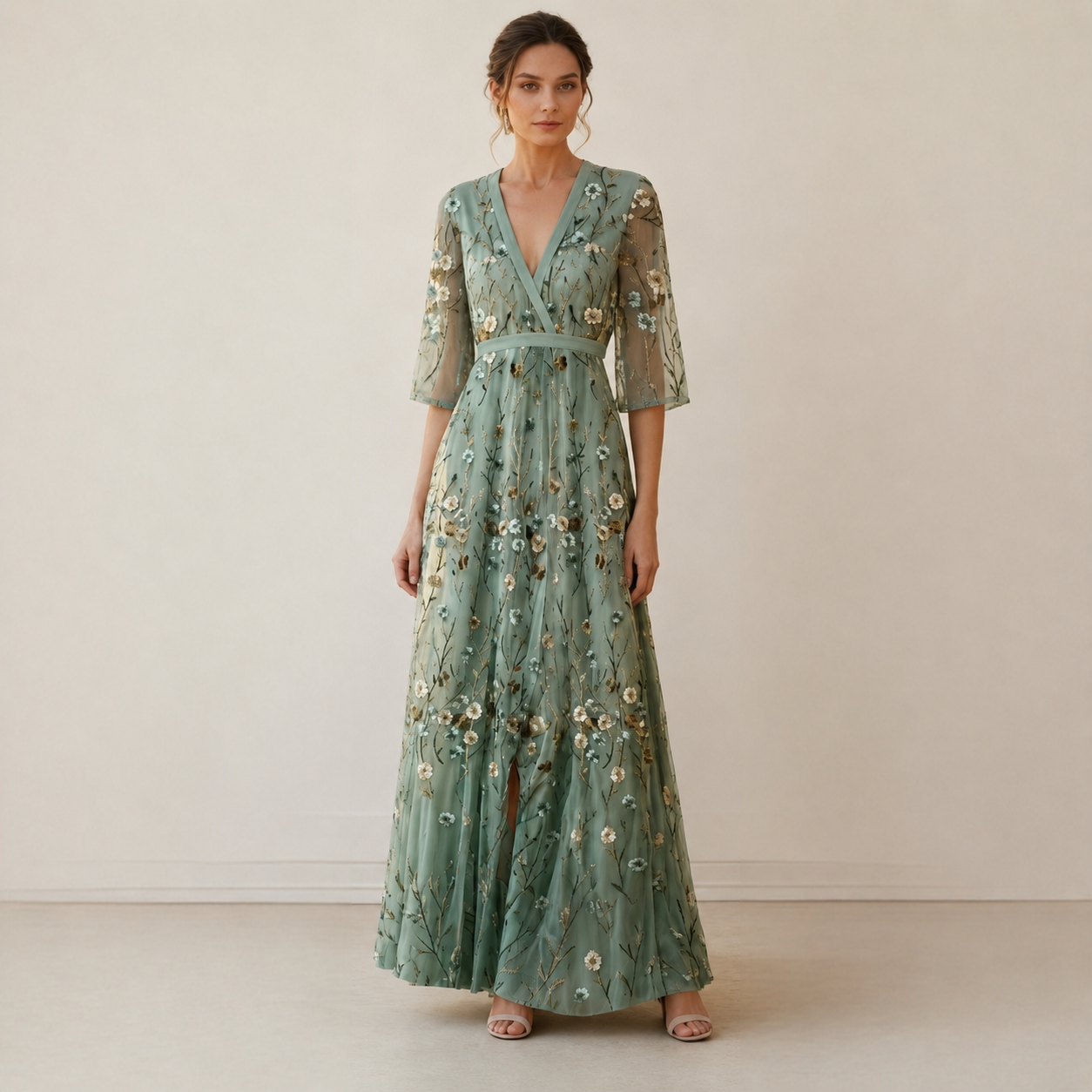 Florence - Robe Maxi Élégante et Fluide