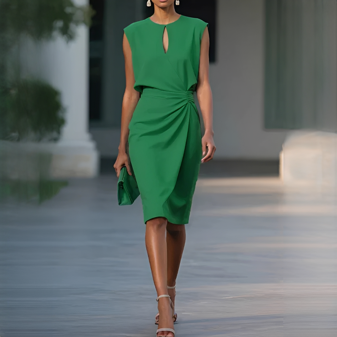 Mirabel - Robe Élégante et Chic Sans Manches
