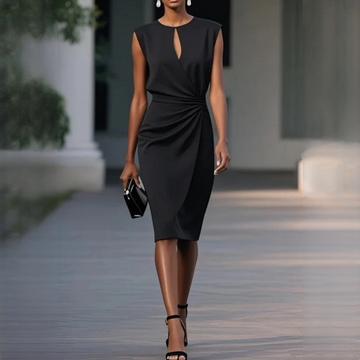 Mirabel - Robe Sans Manches Ajustée et Stylée