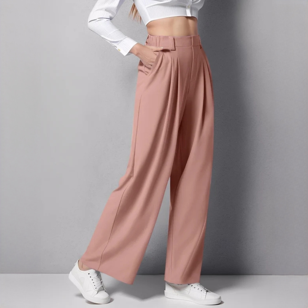 Montana - Pantalon élégant à jambes larges