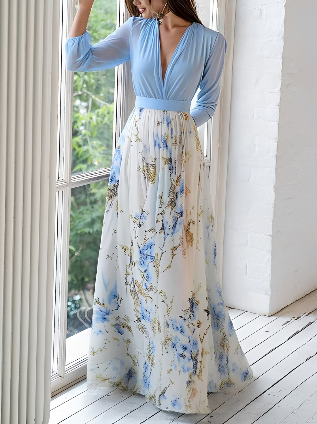 Cora - Robe Maxi Élégante