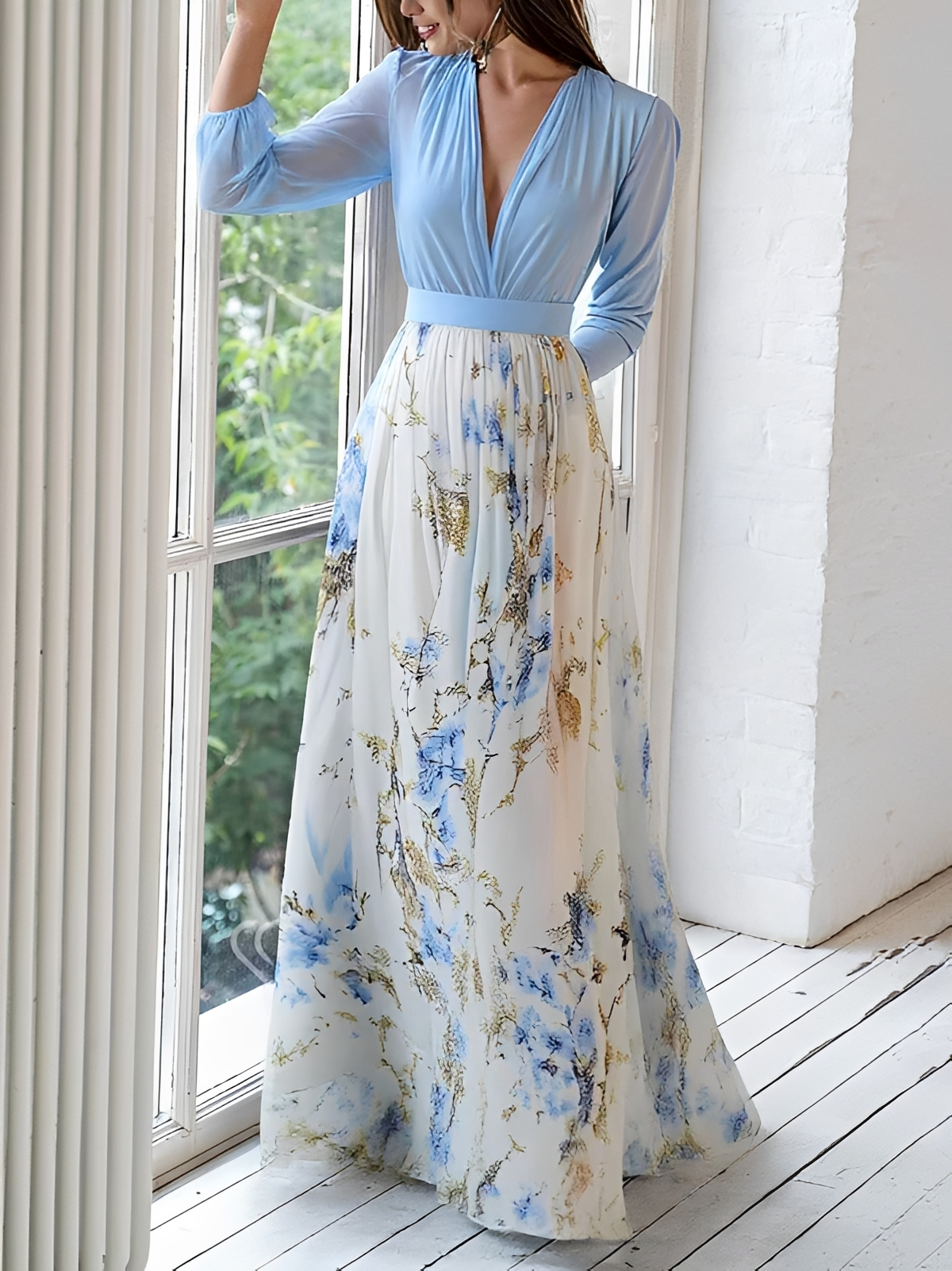 Cora - Robe Maxi Élégante