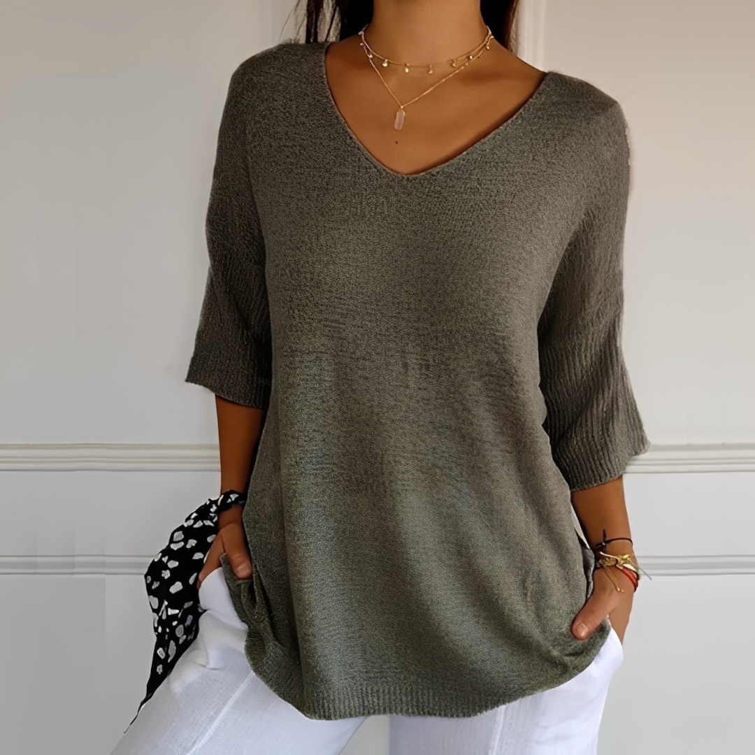 Melody - Loose and elegant sweater for woman