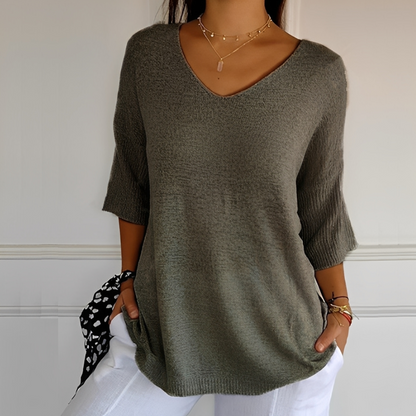 Melody - Loose and elegant sweater for woman