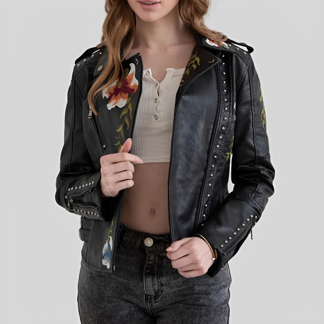 Zoey - Veste Vintage Brodée