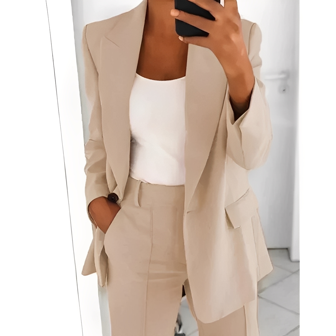 Alexes - Ensemble blazer et pantalon pour femmes