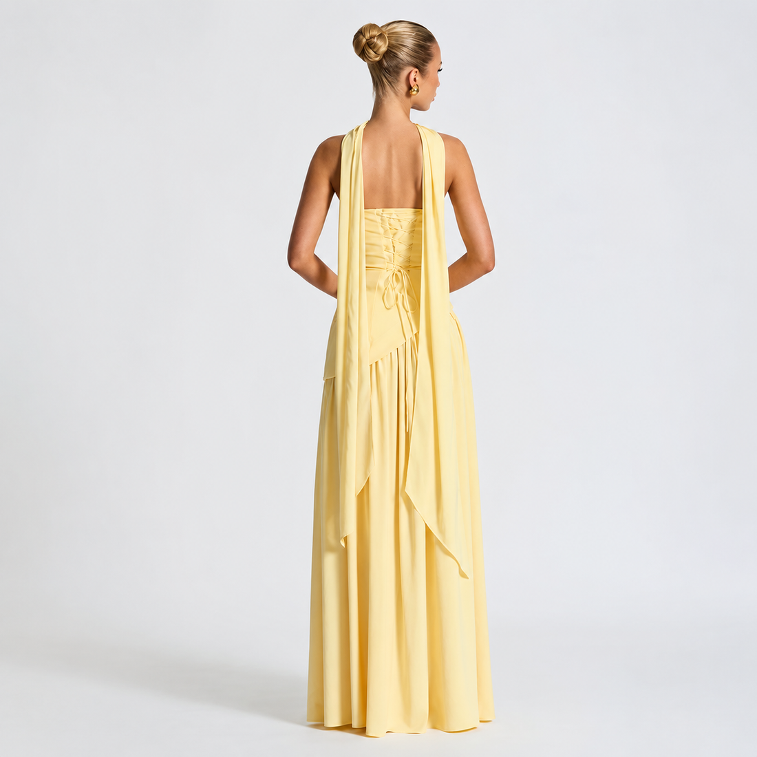 Fatimea - Robe Maxi Élégante Bustier