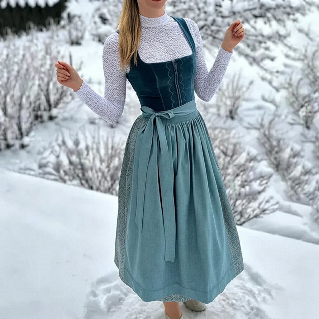 Muriel - Robe dirndl traditionnelle élégante