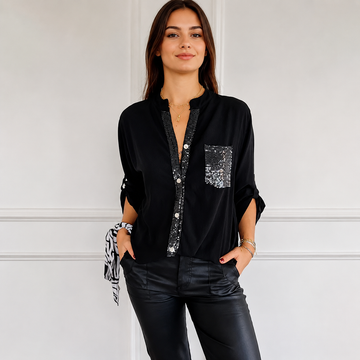 Chalise - Blouse Chic à Boutons