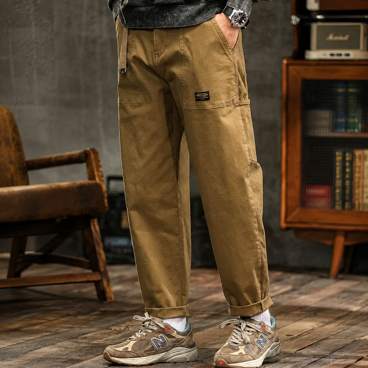 Clyde - Pantalon Ample Style Vintage