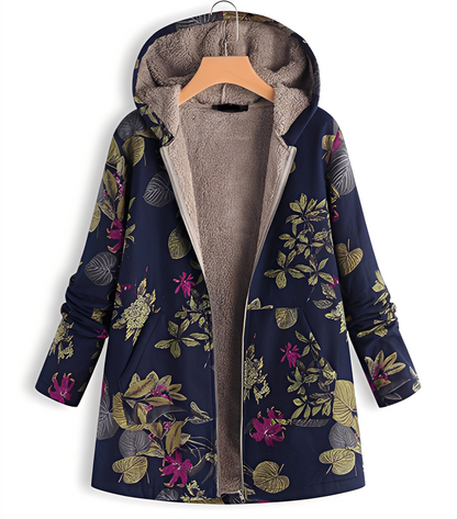 Jaslene - Parka-veste épaisse, chaude et intemporelle pour femmes