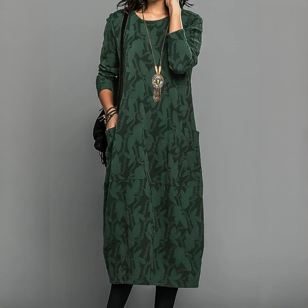 Alisha - Robe élégante à manches longues