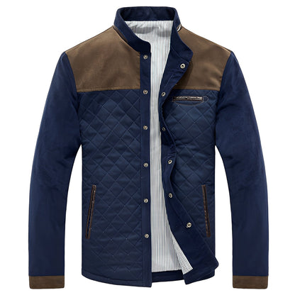 Duncan - Blouson patchwork actuel pour hommes