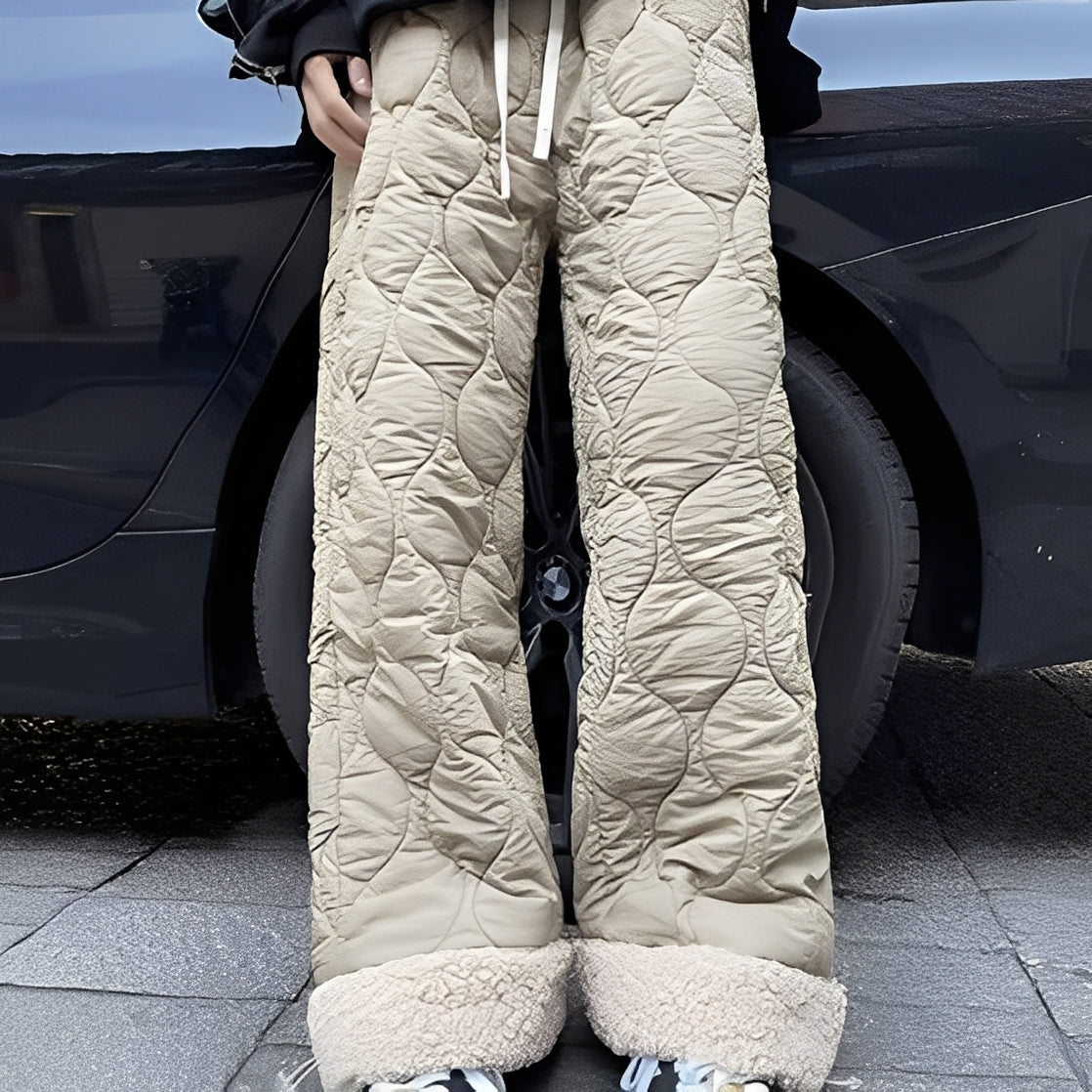Charles - Chaud, pantalon en polaire matelassée pour hommes