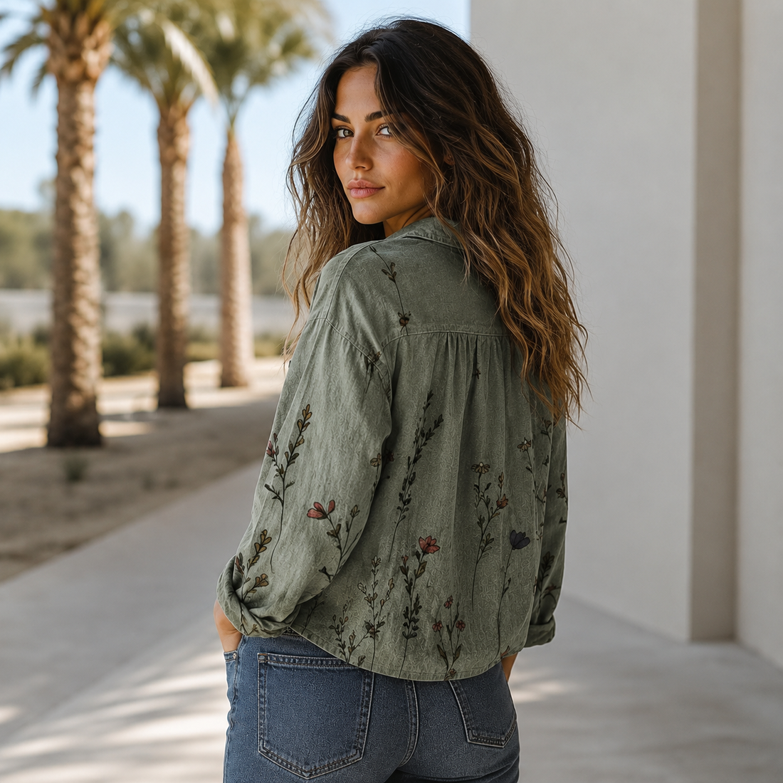 Rhoslyn - Blouse Vintage Légère