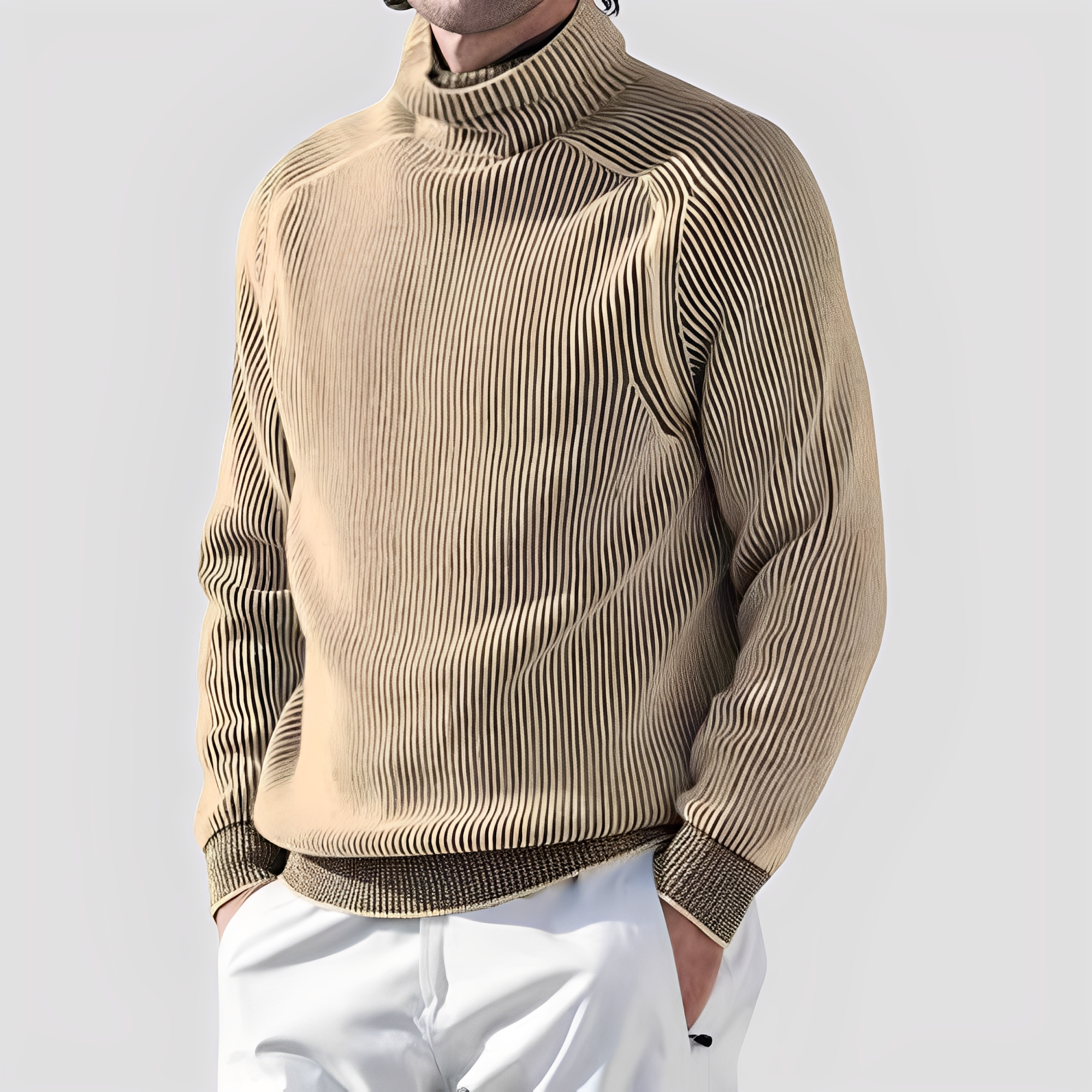 Chadwick - Pull à col roulé confortable