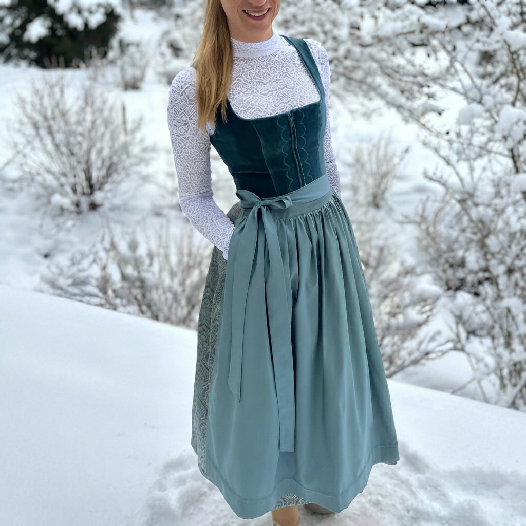 Muriel - Robe dirndl traditionnelle élégante