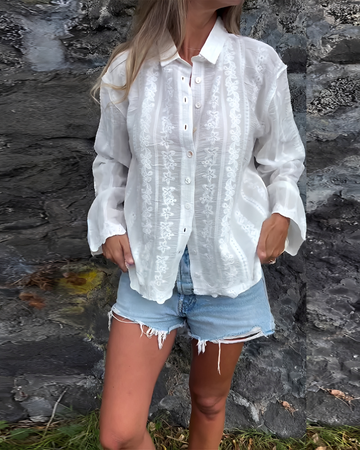 Sumayah - Chemise Décorée Élégante