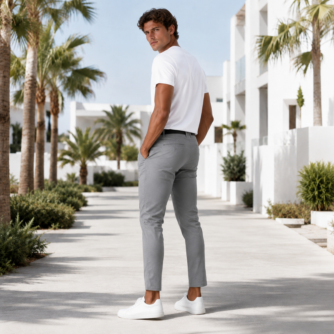 Benyamin - Pantalon Décontracté Coupe Slim