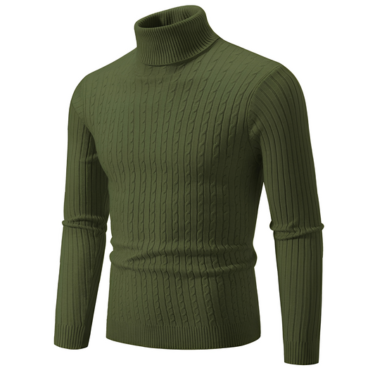 Patrick - Eleganter Strickpullover mit Rollkragen für Herren