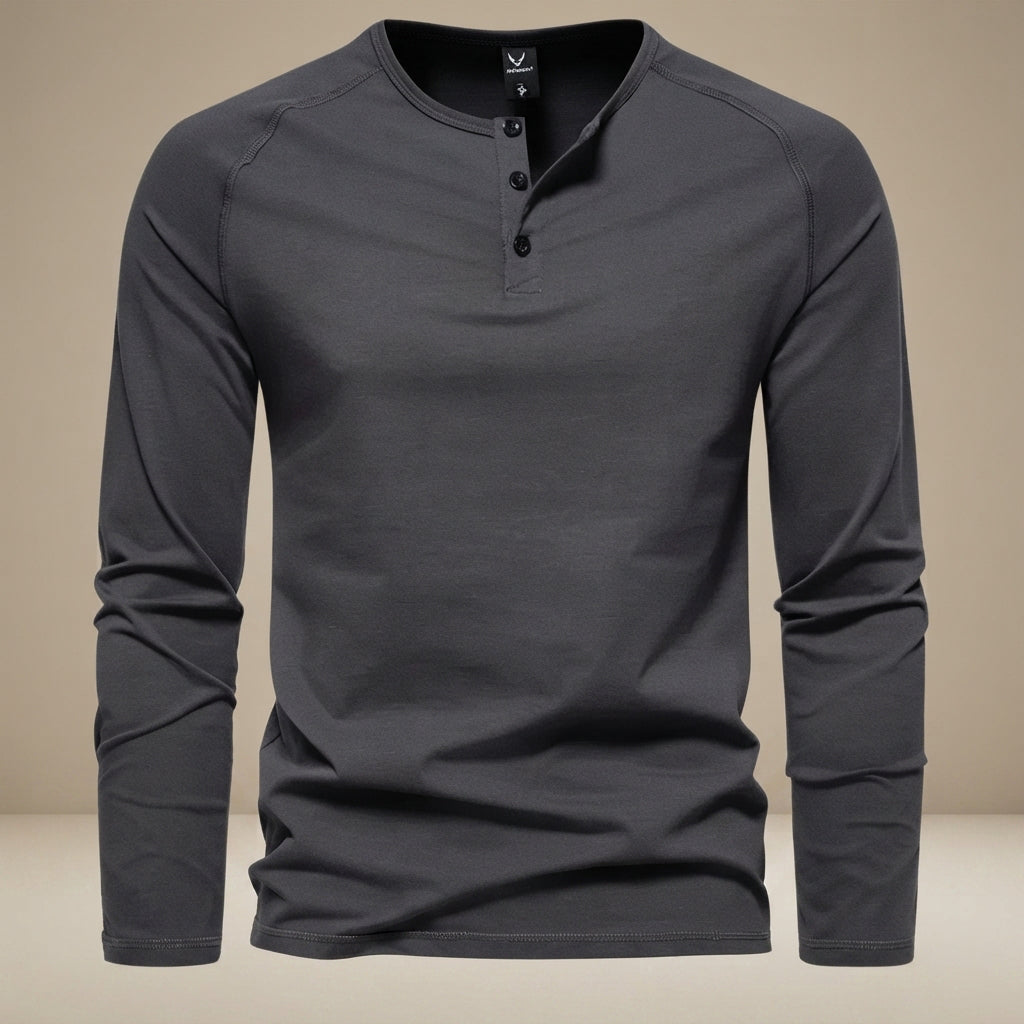 Keyhan - Chemise Henley Style Classique