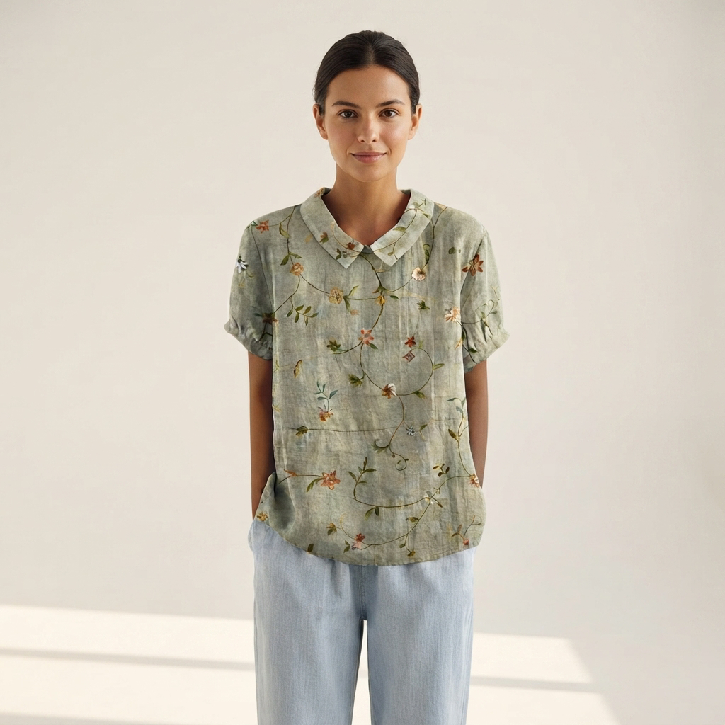 Salmah - Blouse Élégante et Aérée