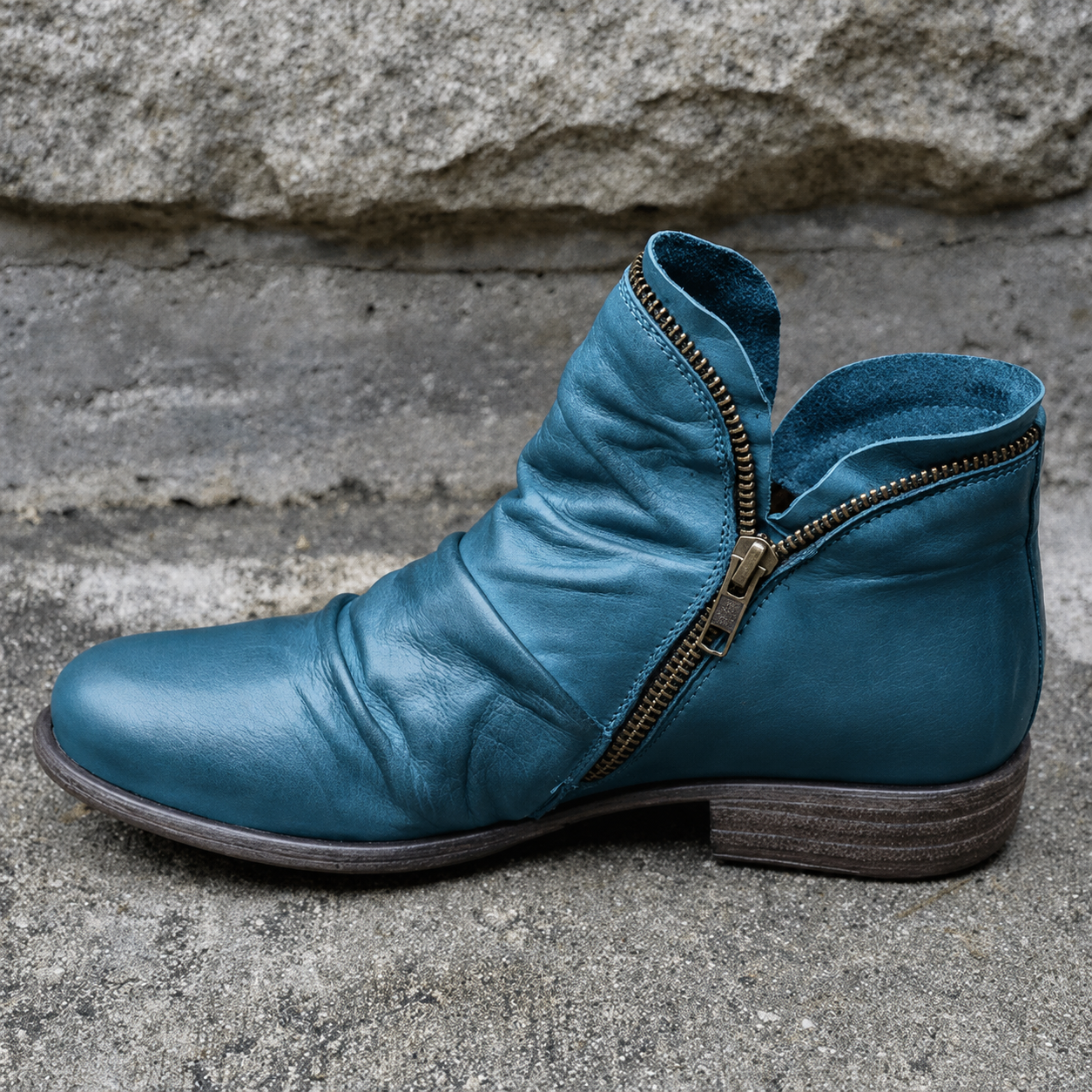 Julie - Bottes Chic avec Fermeture Éclair