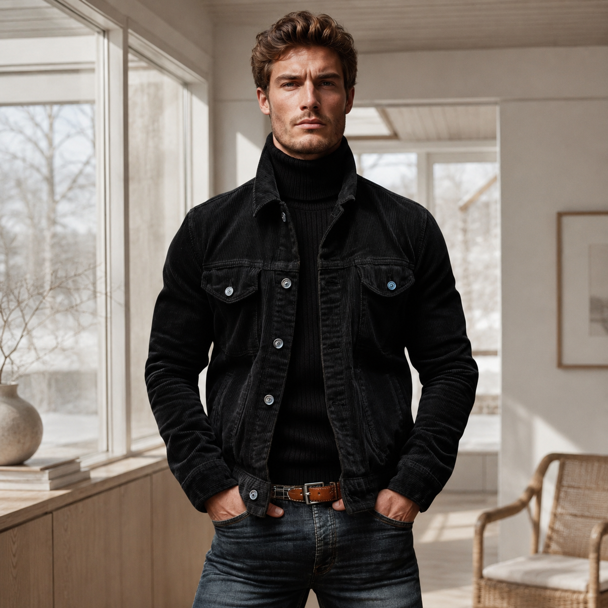 Meilyr - Veste Cargo Confortable