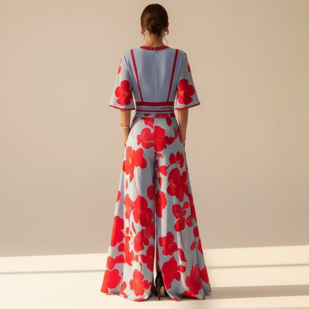 Gianna - Robe Maxi Stylée à Col V