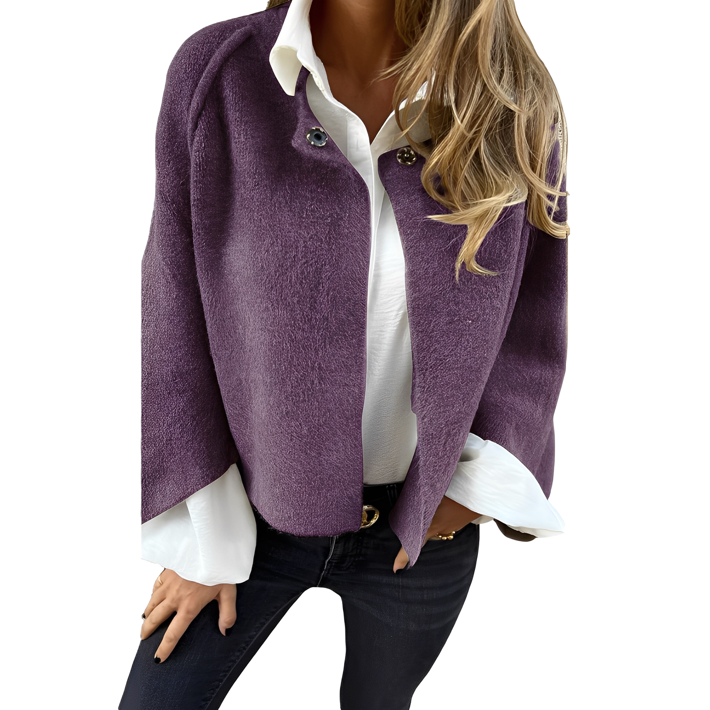 Rowena - Blazer moderne et court pour femmes