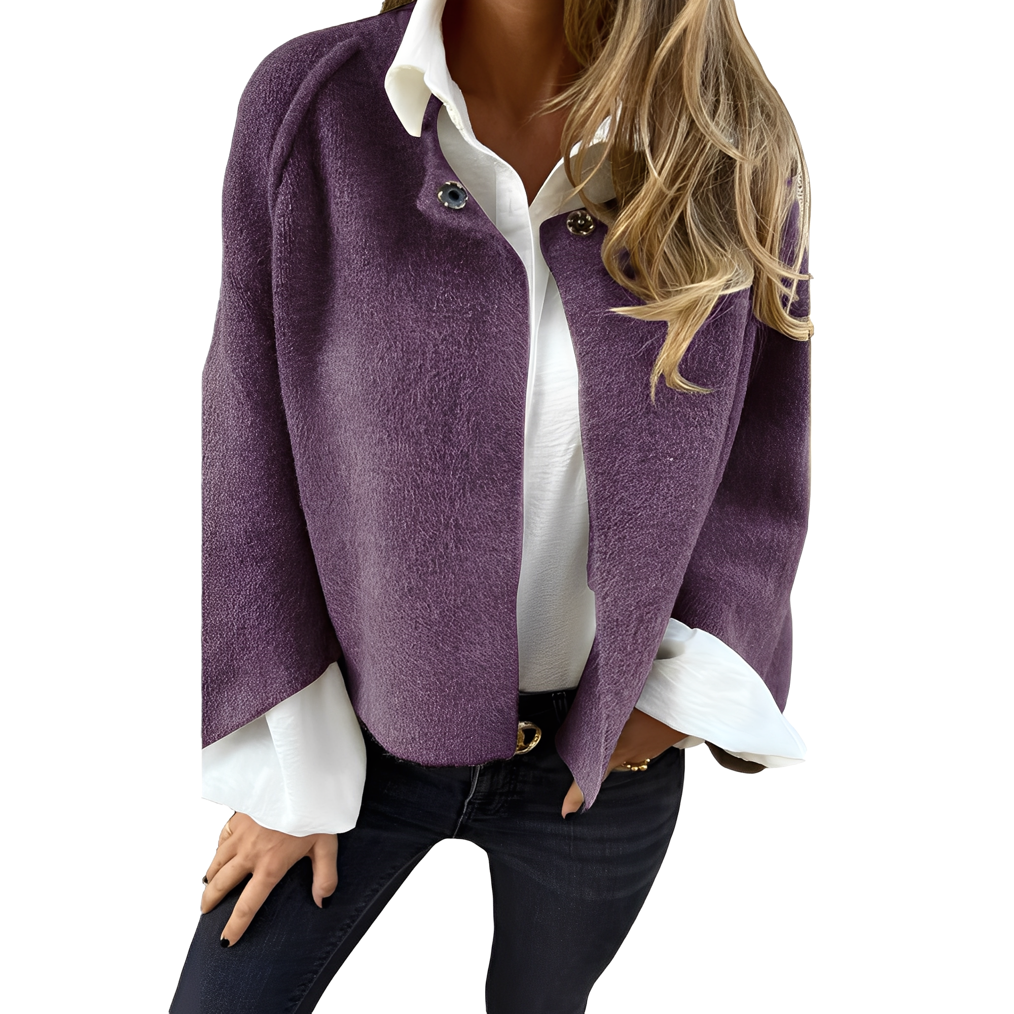 Rowena - Blazer moderne et court pour femmes