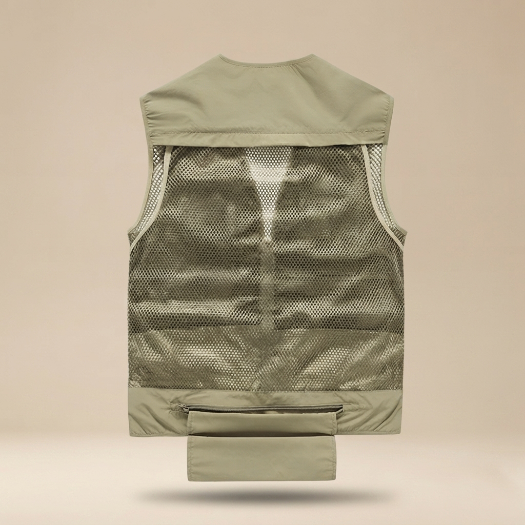 Kyle - Gilet Prêt pour l'Aventure avec Poches Multiples