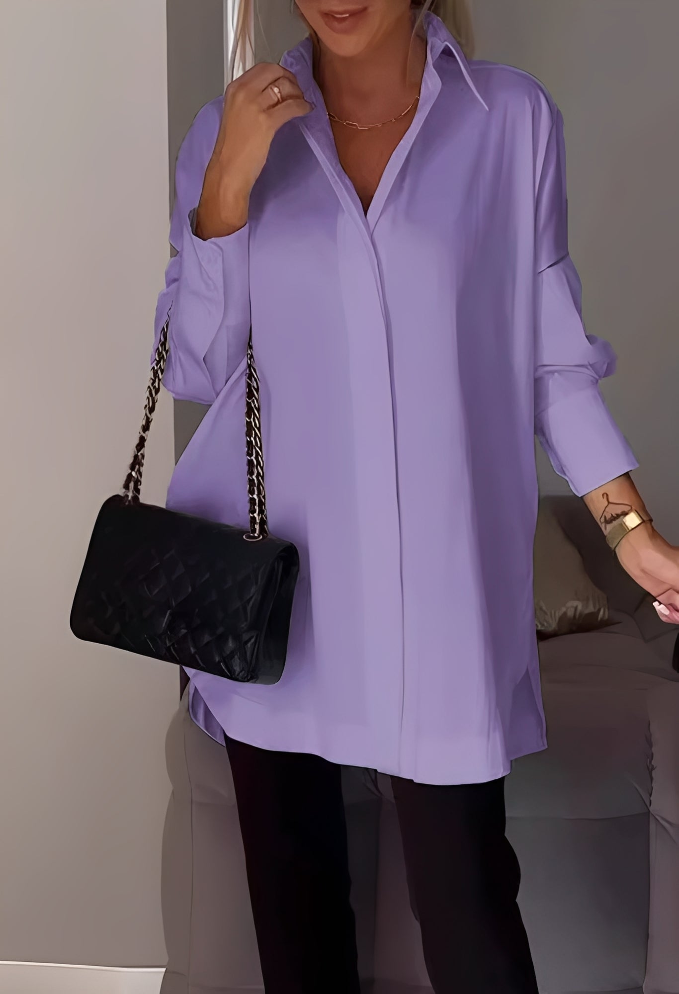 Lauren - Chemise élégante à manches longues