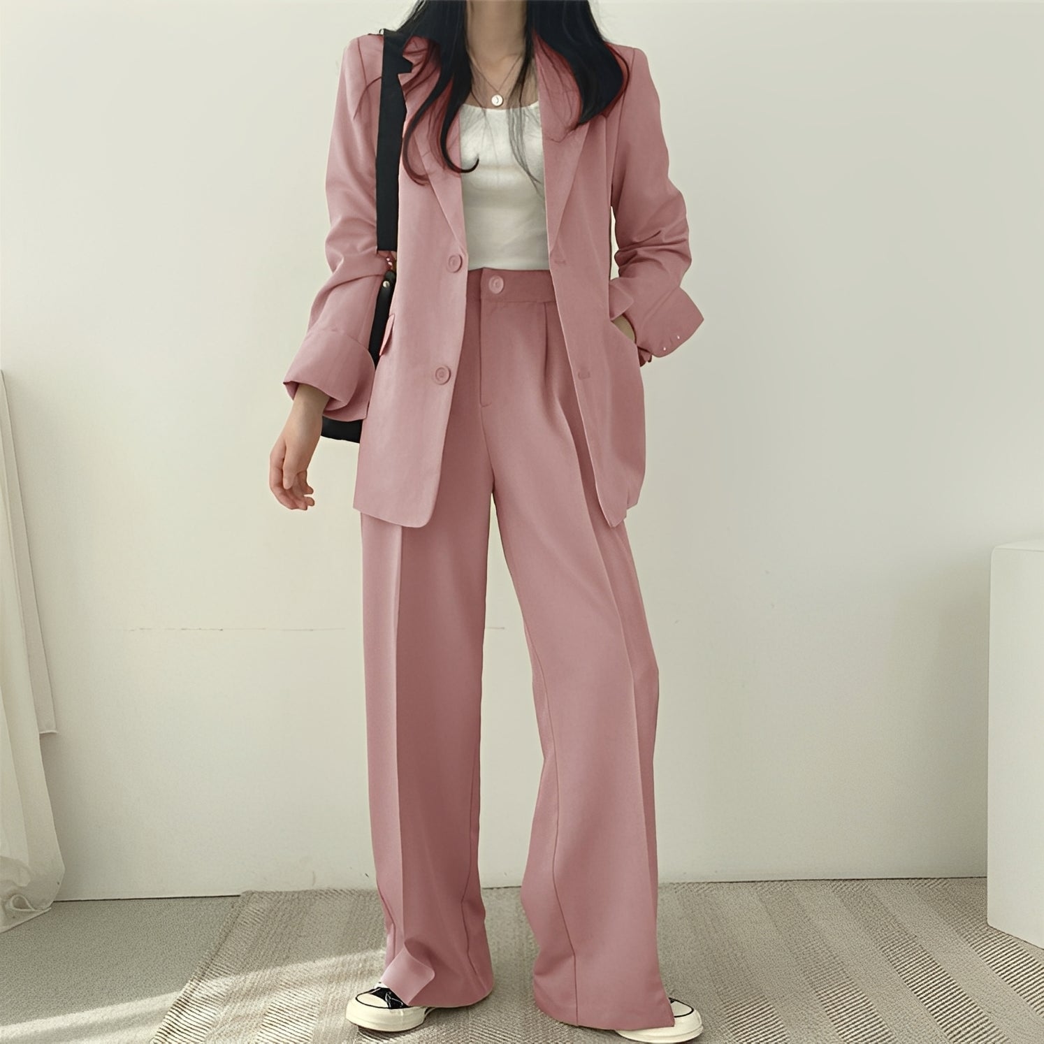 Meghan - Ensemble élégant en tweed pour femmes