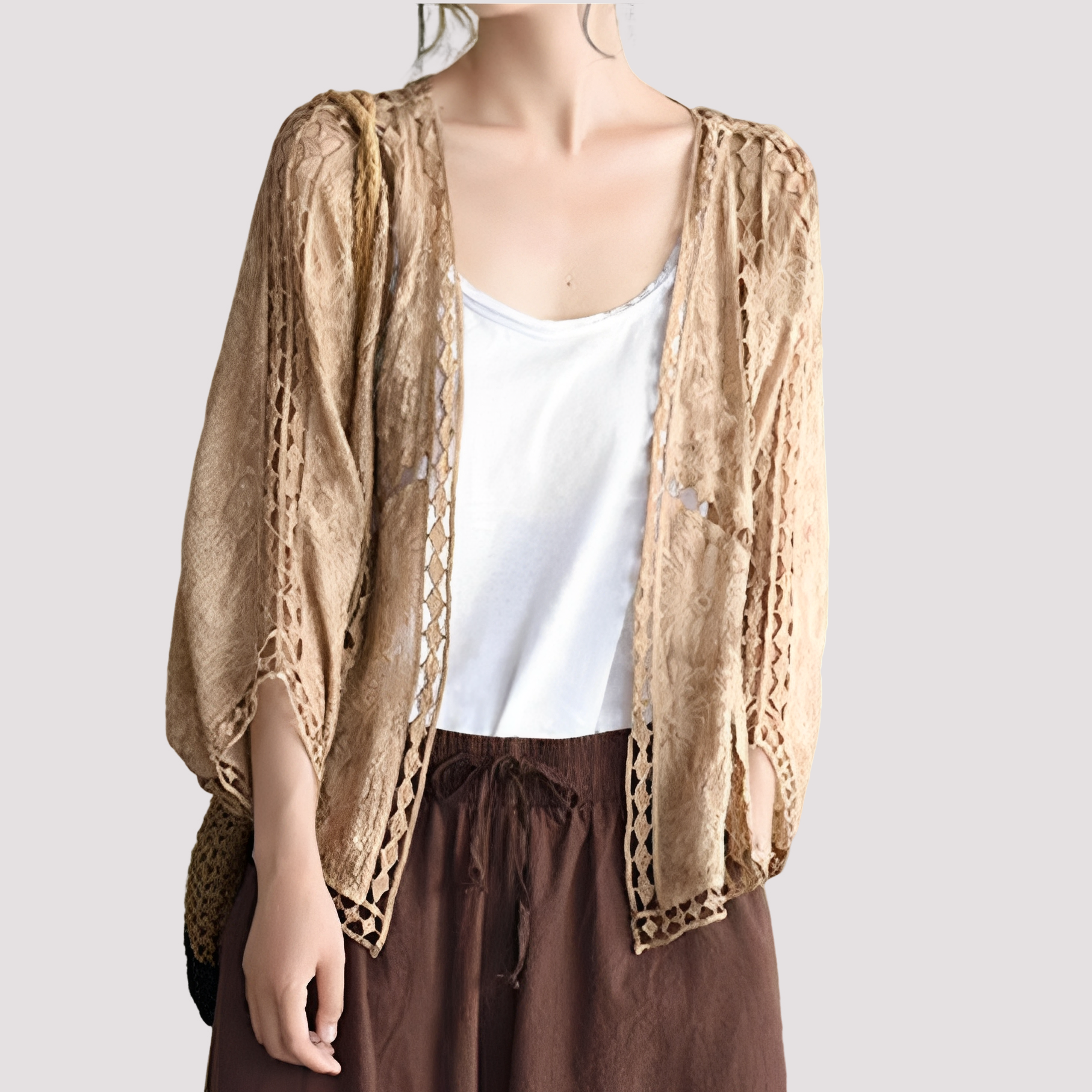 Connie - Cardigans élégants avec découpes pour femmes