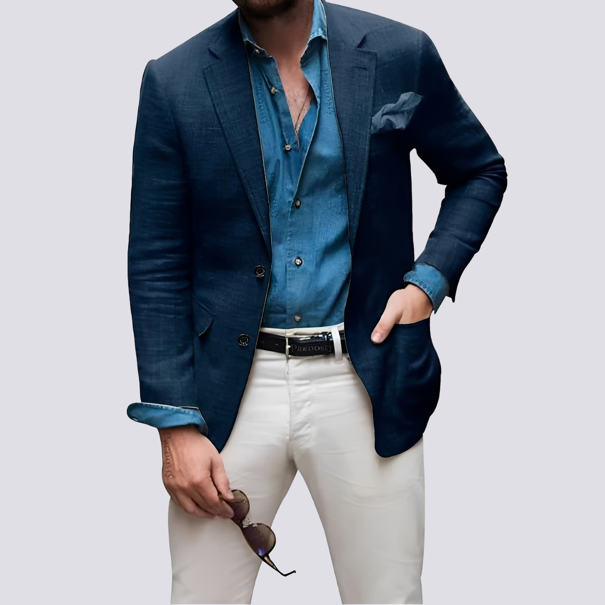 Glenn - Blazer élégant pour hommes avec boutons