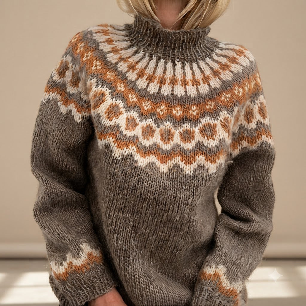 Oona - Pull à col roulé chaud