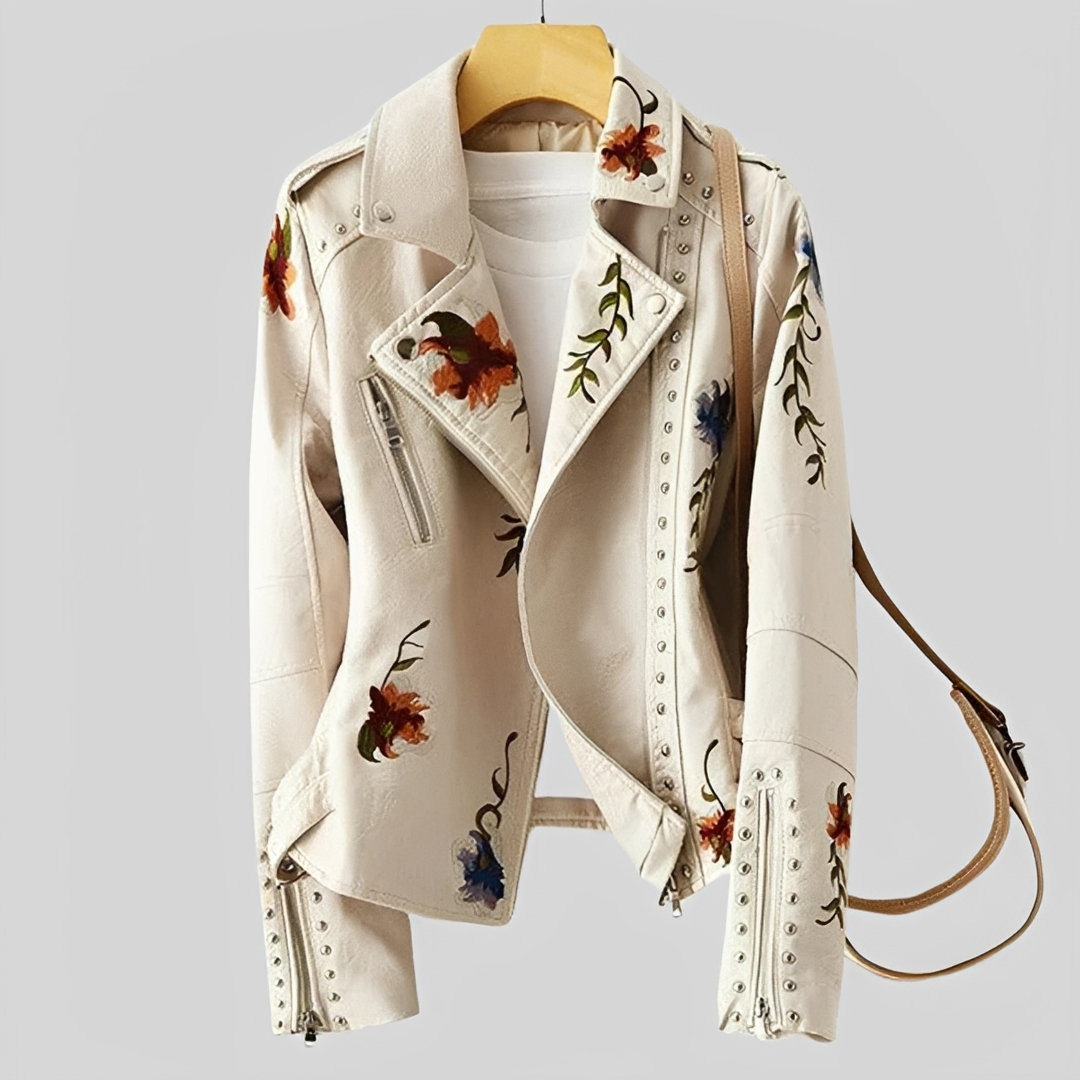 Zoey - Veste Vintage Brodée