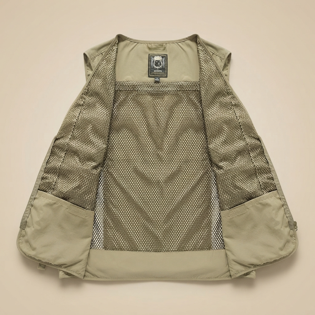 Kyle - Gilet Prêt pour l'Aventure avec Poches Multiples