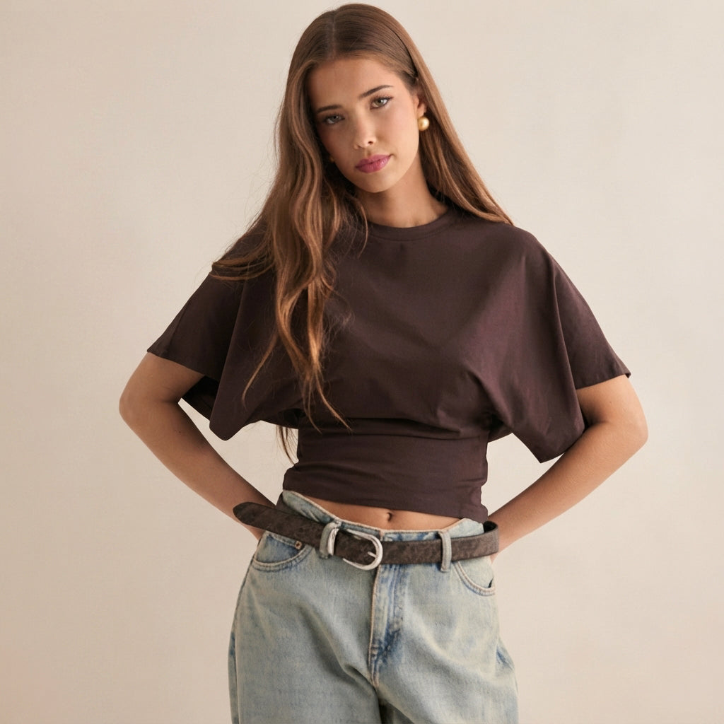Gwenllian - T-Shirt Confortable à Coupe Ample