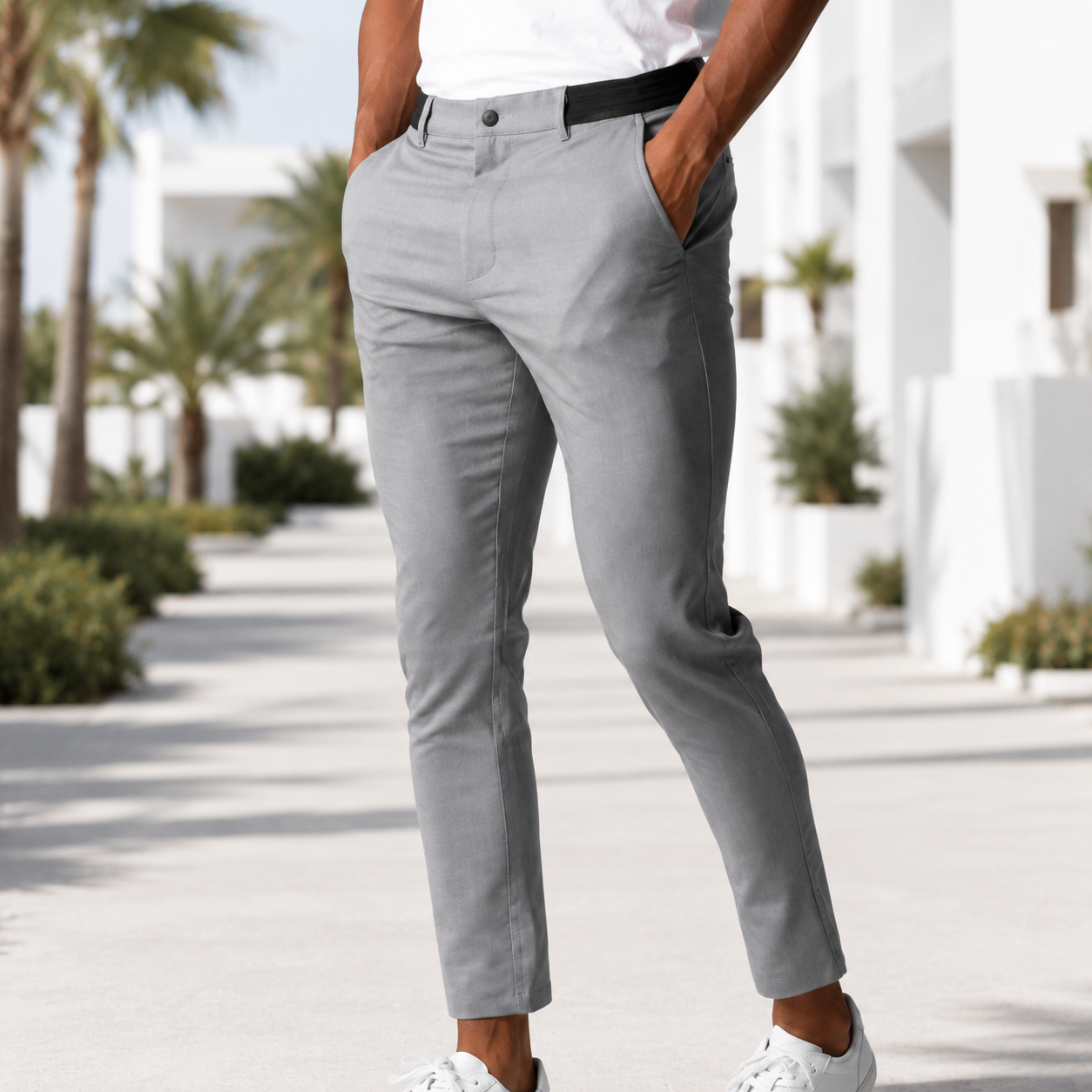 Benyamin - Pantalon Décontracté Coupe Slim