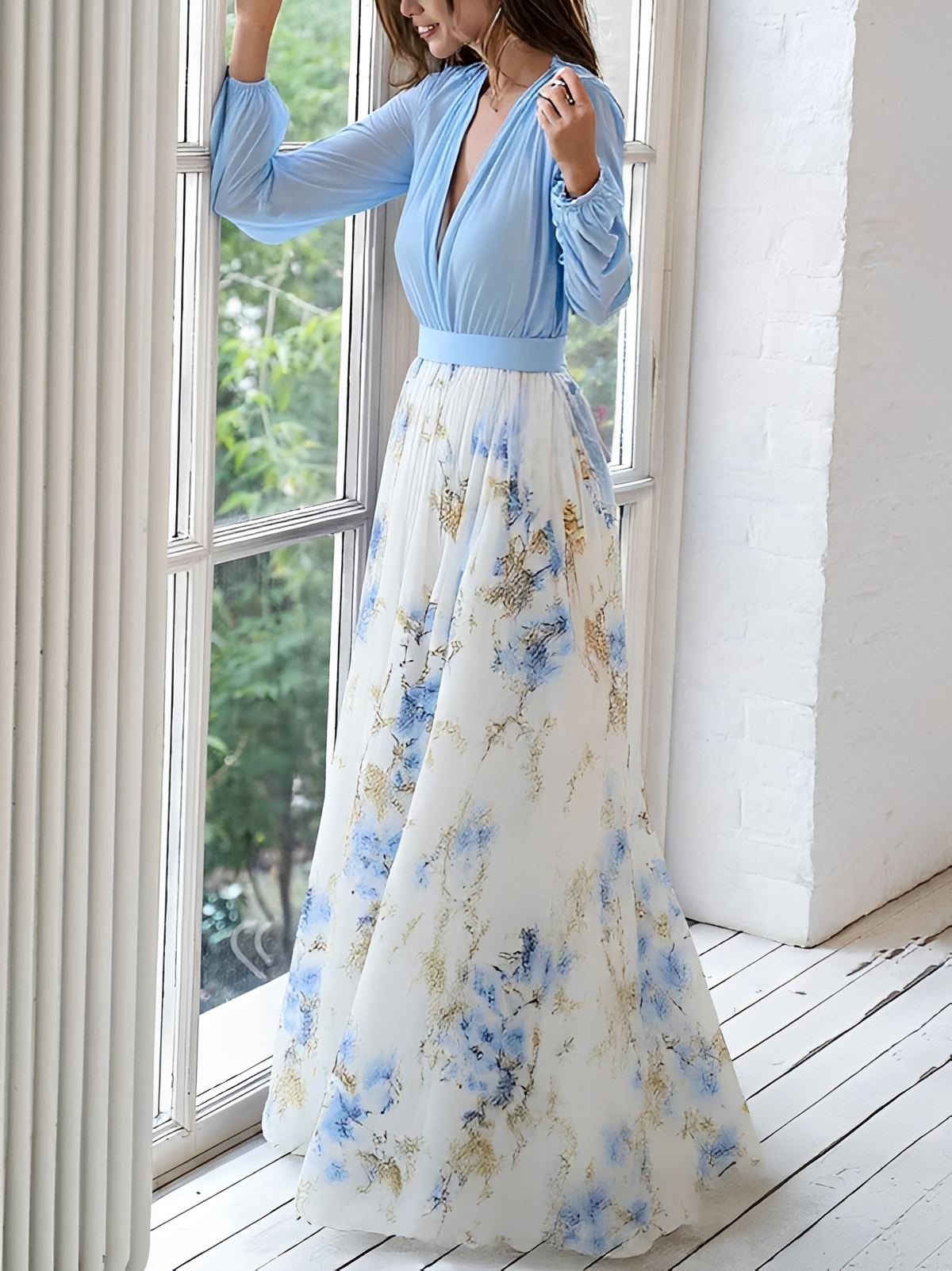 Cora - Robe Maxi Élégante