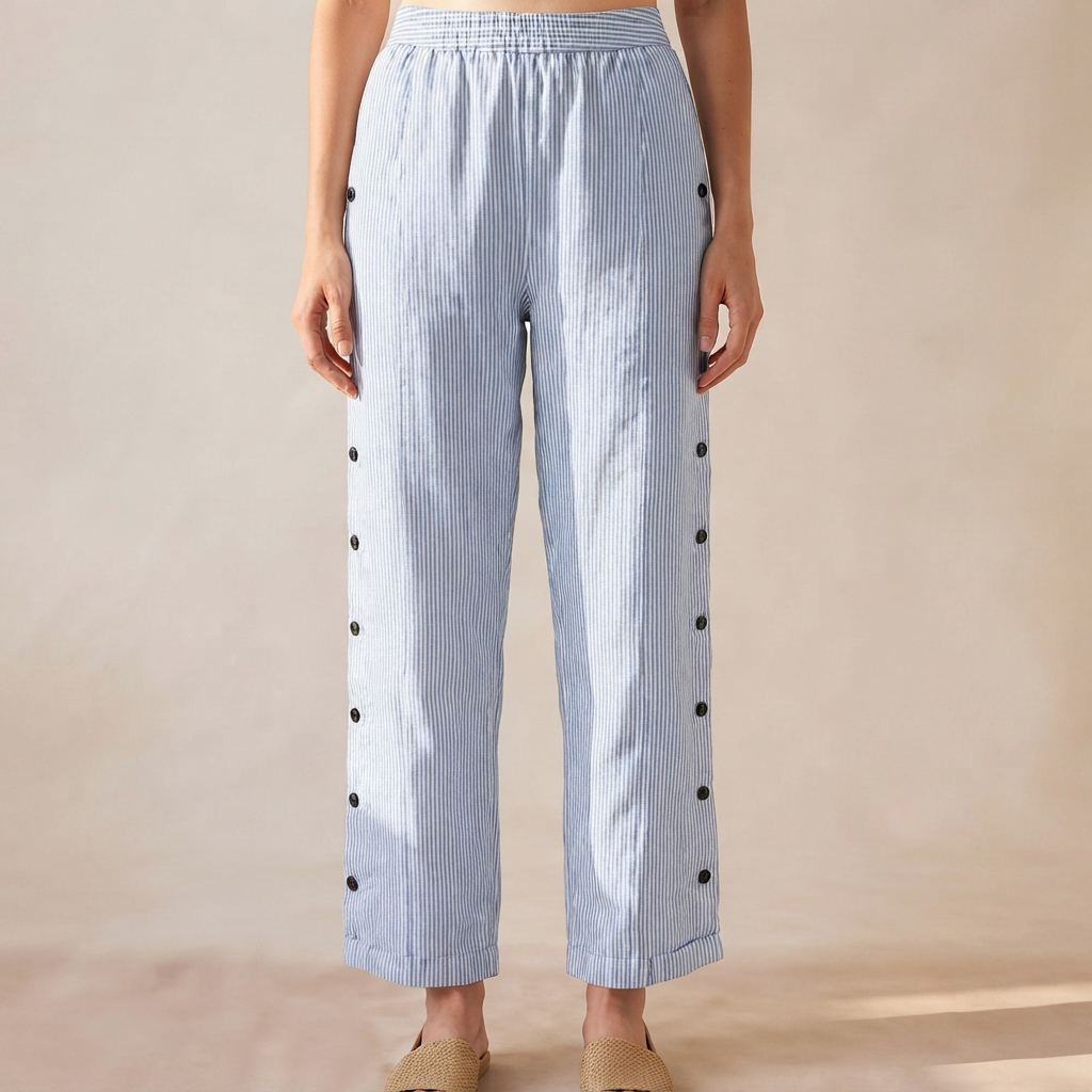Lissa - Pantalon Décontracté Coupe Ample