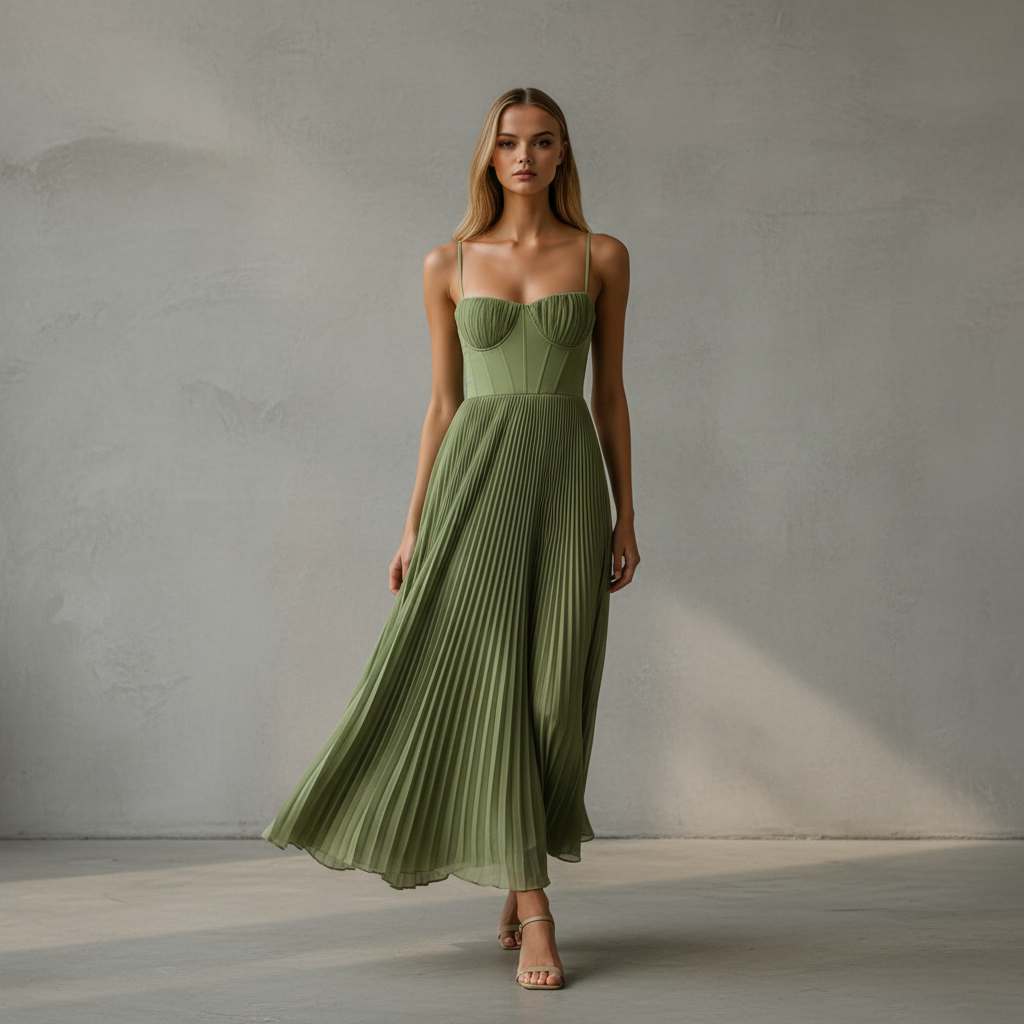 Lorelei - Robe Élégante Dos Nu Sans Manches